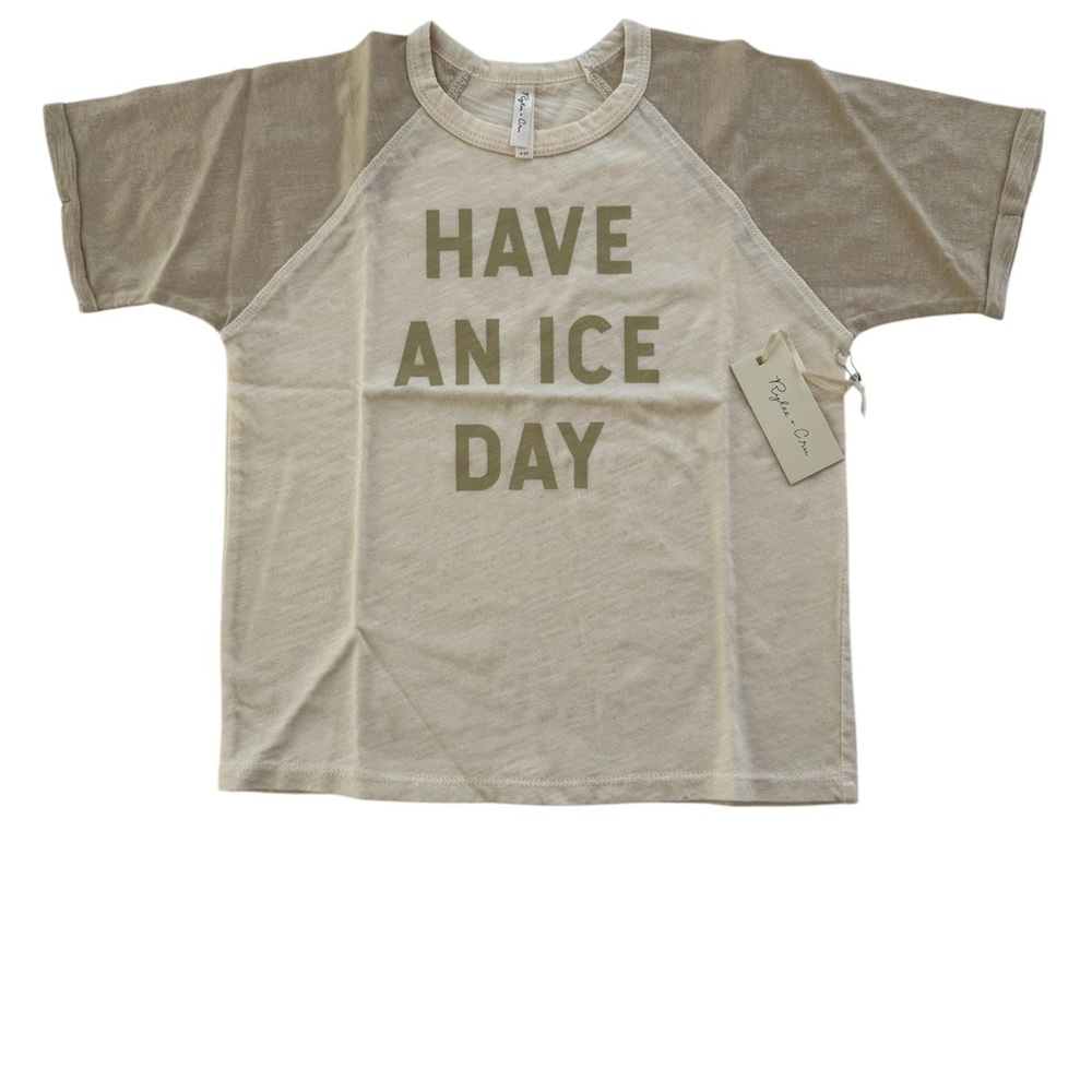 NWT Rylee & Cru Raglan Tee (Sz 4/5)